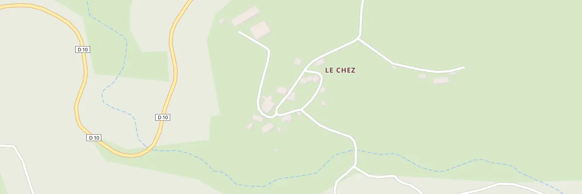 Plan du 6 Le Chez à Basville