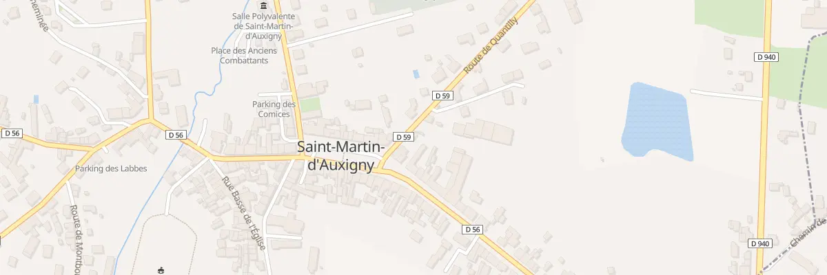 Plan du 8 Rte de Quantilly à Saint-Martin-d’Auxigny