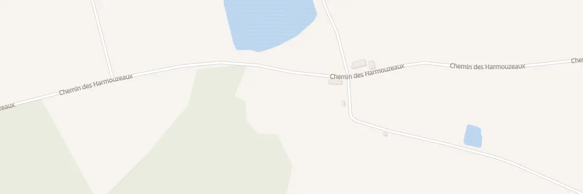 Plan du 627 Che des Harmouzeaux à Quiers-sur-Bezonde