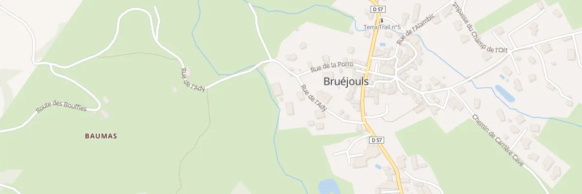 Plan du 5252 Bruejouls à Clairvaux-d’Aveyron