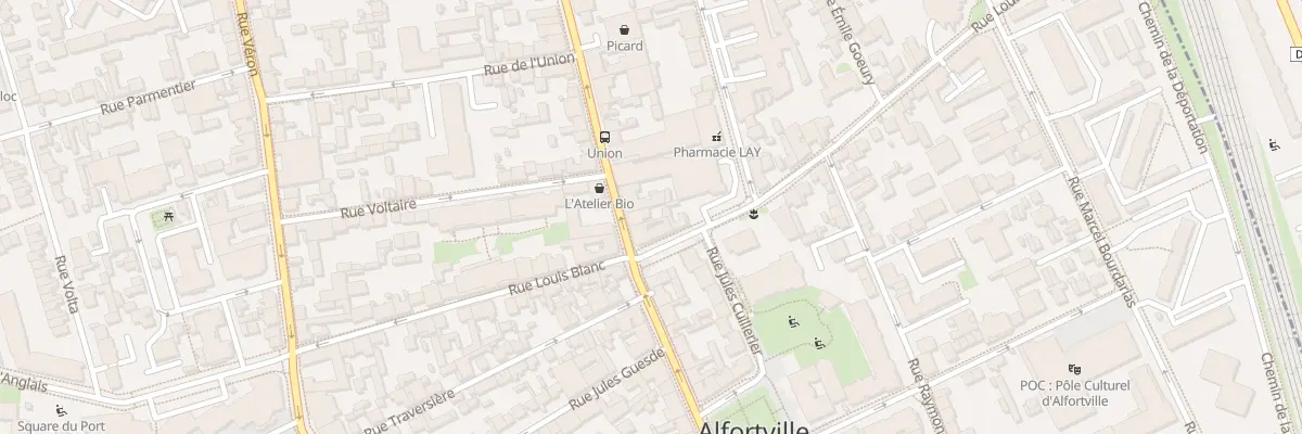 Plan du 159 Rue Vaillant Couturier à Alfortville