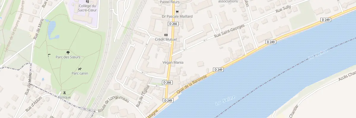 Plan du 8B Rue du Bac à Ablon-sur-Seine