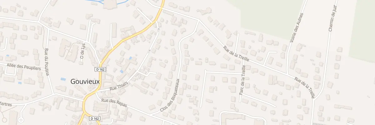 Plan du 14 Rue du Clos des Boqueteaux à Gouvieux