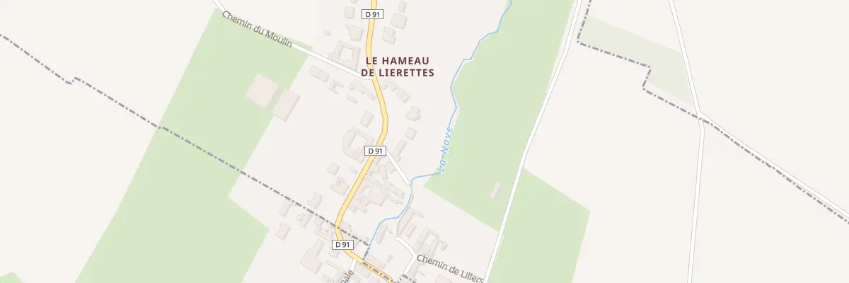 Plan du 33T Le Hameau de Lierettes à Lières