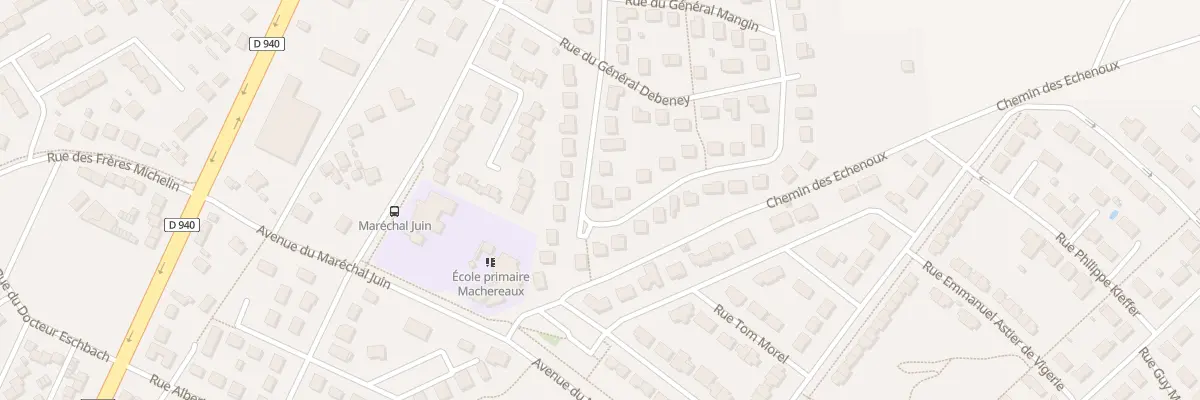 Plan du 9 Rue du Gen Gouraud à Bourges