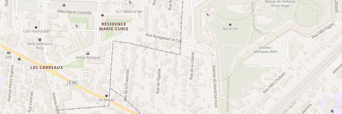Plan du 30 Rue de l’Egalité à Gonesse