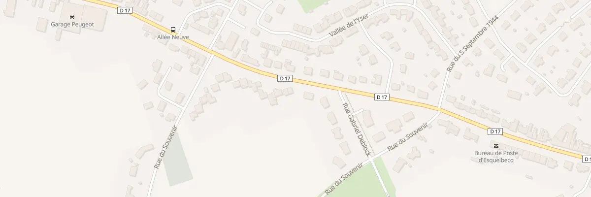 Plan du 35 Rue de la Gare à Esquelbecq