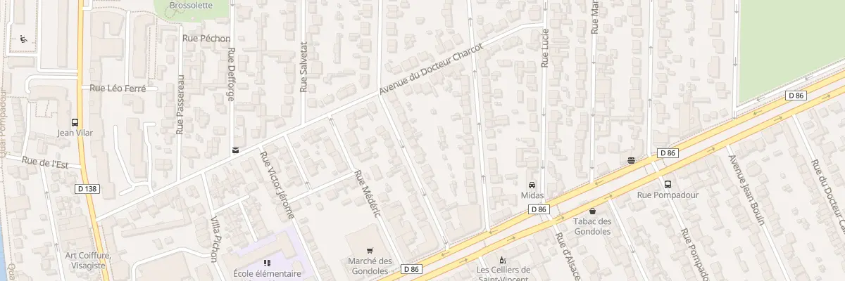 Plan du 18 Rue Bernard Palissy à Choisy-le-Roi