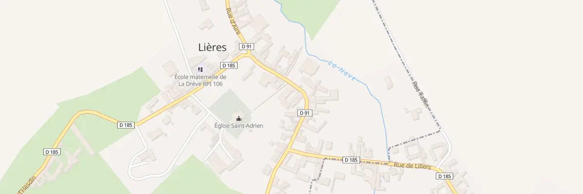 Plan du 4 Rue d’Auchel à Lières
