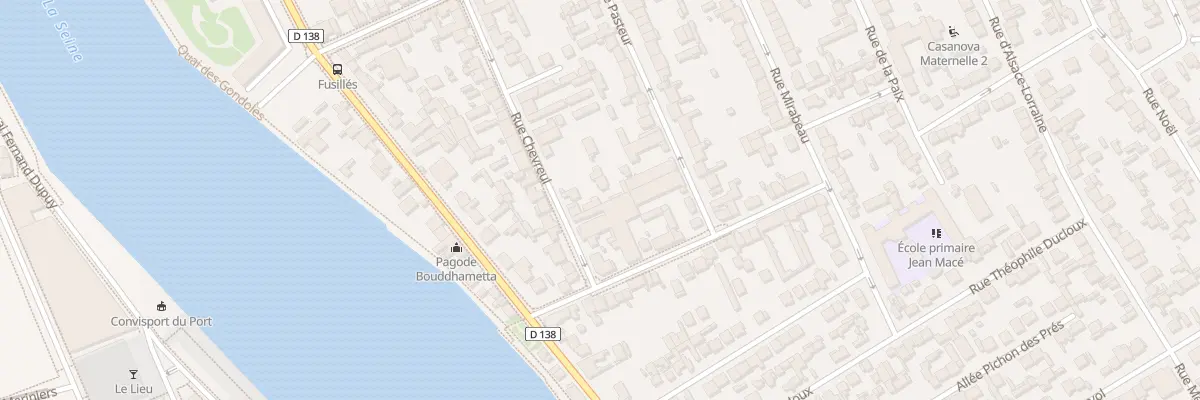 Plan du 49 Rue Chevreul à Choisy-le-Roi