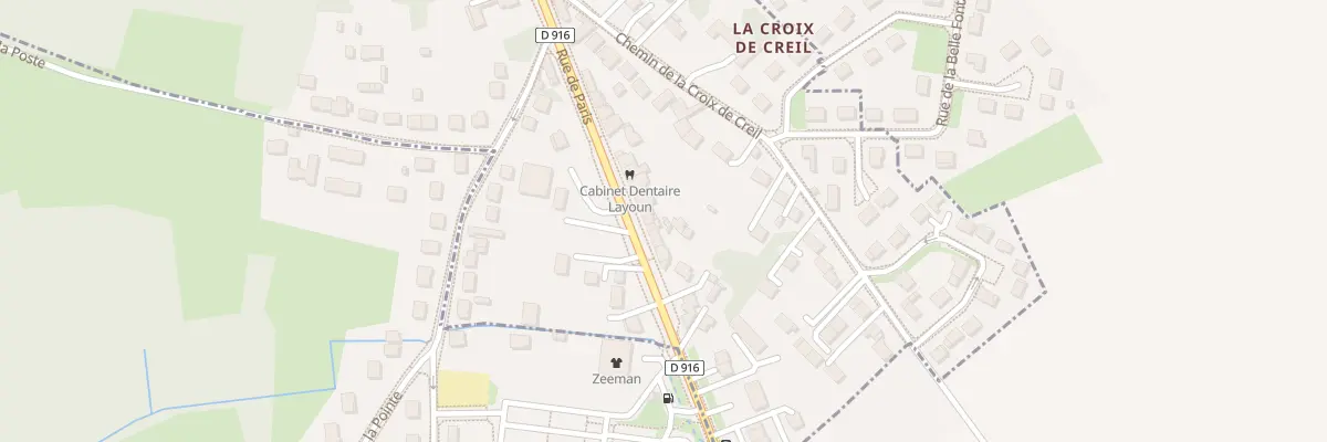 Plan du 99 Rue de Paris à Clermont