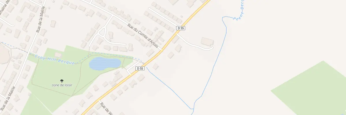 Plan du 46 Rue de Wormhout à Arnèke