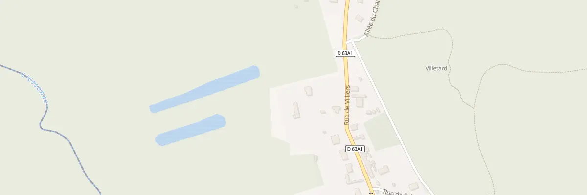 Plan du 2 Rue de Villetard à Nanteau-sur-Essonne