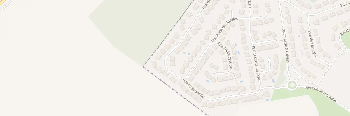 Plan du 25 Rue de la Boétie à Mennecy