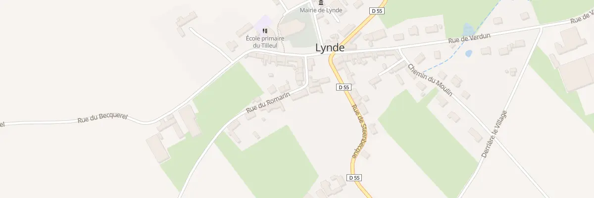 Plan du 58 Rue du Romarin à Lynde