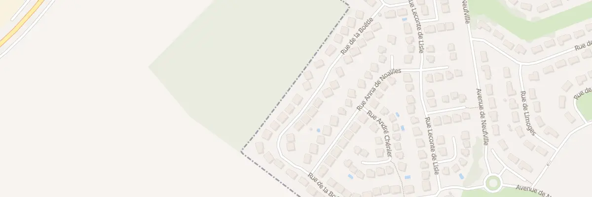 Plan du 18 Rue de la Boétie à Mennecy