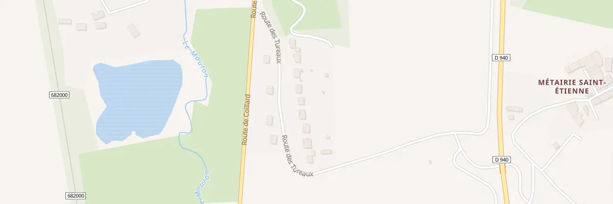 Plan du 9 Che des Tureaux à Saint-Georges-sur-Moulon