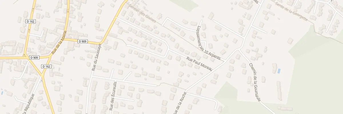Plan du 9 Rue Paul Moreau à Gouvieux