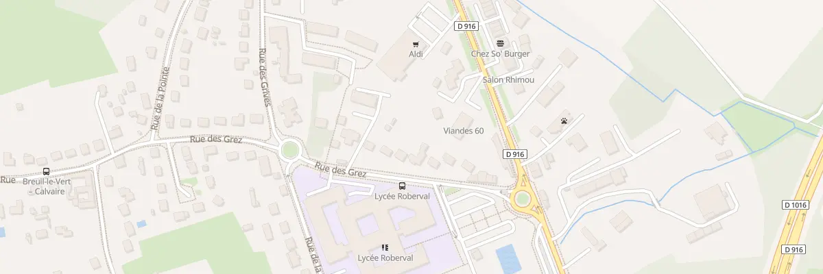Plan du 23 Rue des Grez à Breuil-le-Vert