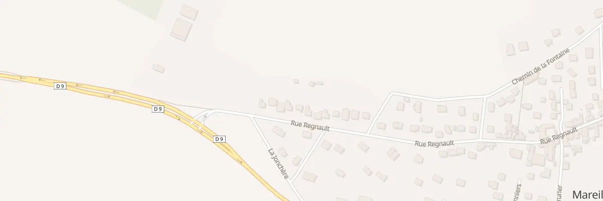 Plan du 66 Rue Regnault à Mareil-en-France