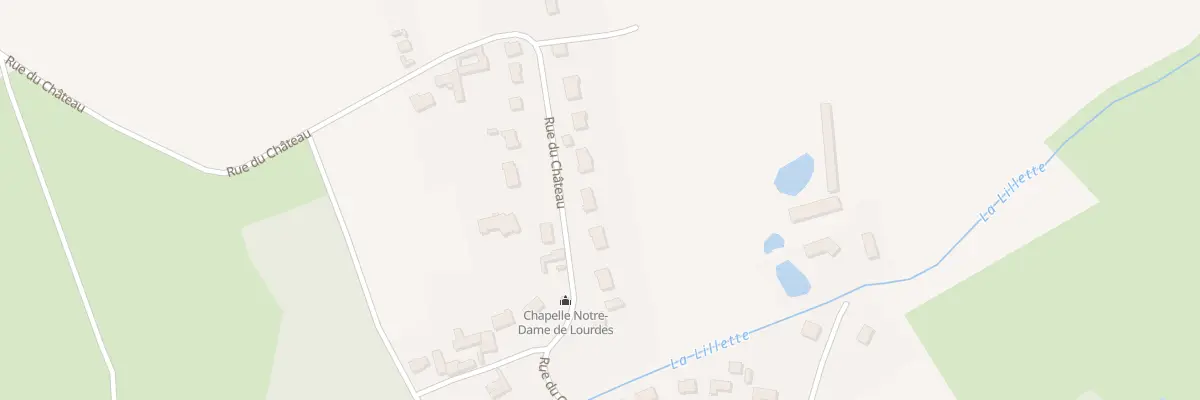 Plan du 935 Rue du Château à Mazinghem
