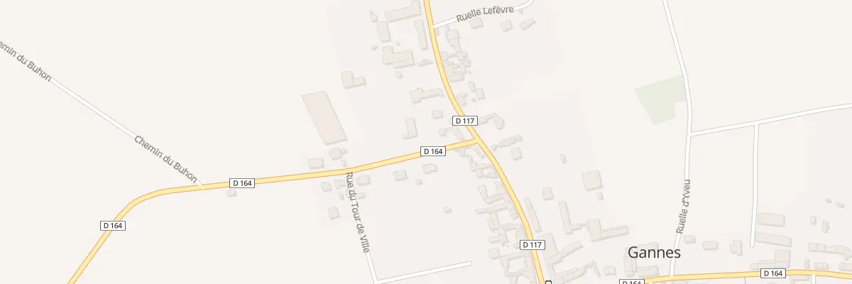 Plan du 3B Rue d’Ansauvillers à Gannes