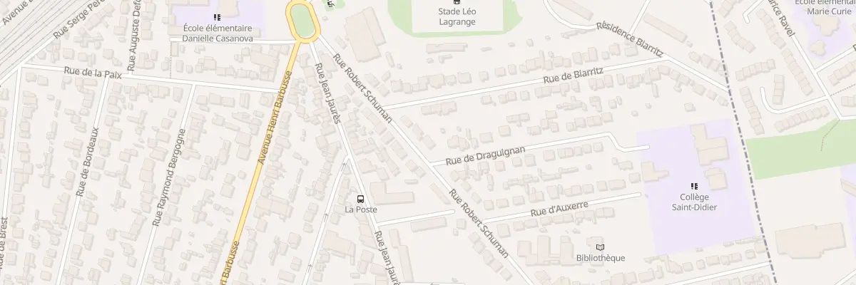 Plan du 5B Rue Robert Schuman à Arnouville