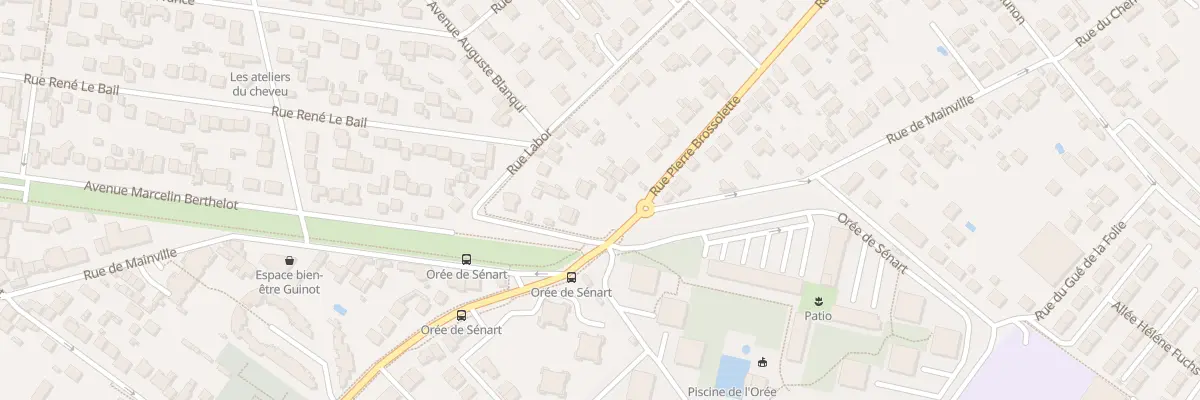 Plan du 95 Rue Pierre Brossolette à Draveil