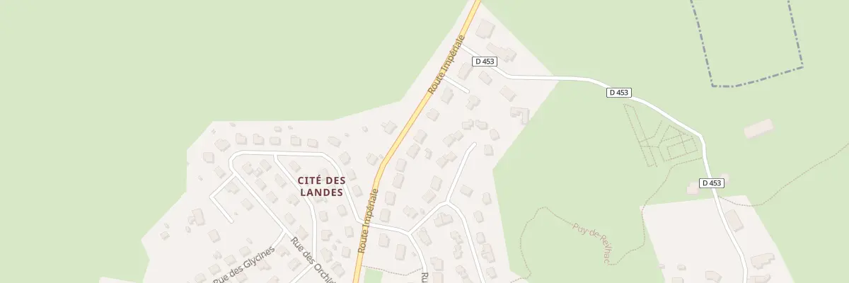 Plan du 18 Rte Impériale à Reilhac