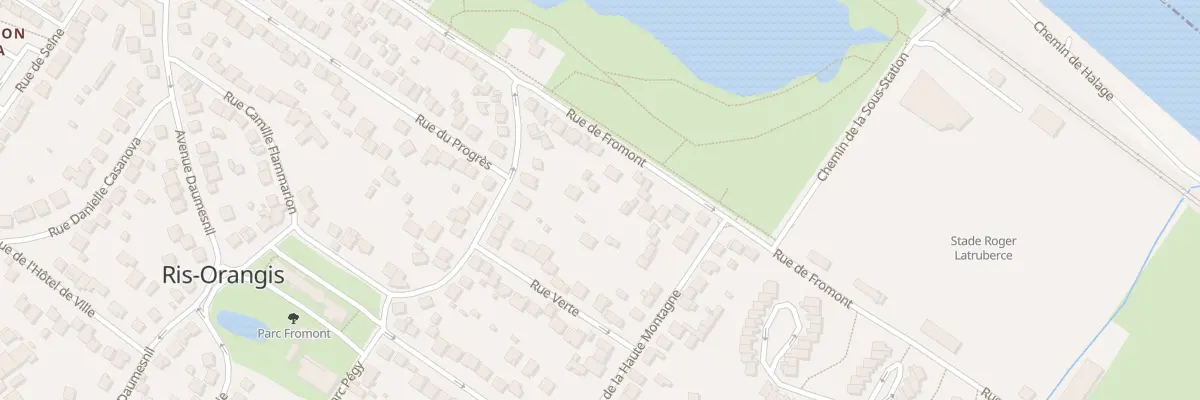 Plan du 17 Rue de Fromont à Ris-Orangis