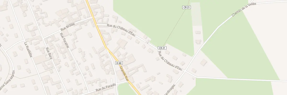 Plan du 7 Rue du Château d’Eau à Hérissart
