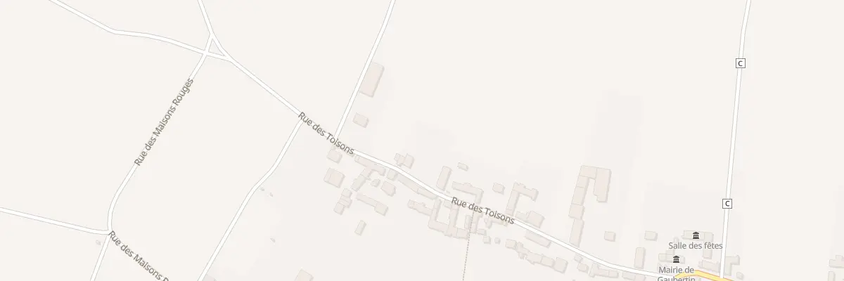 Plan du 15B Rue des Toisons à Gaubertin