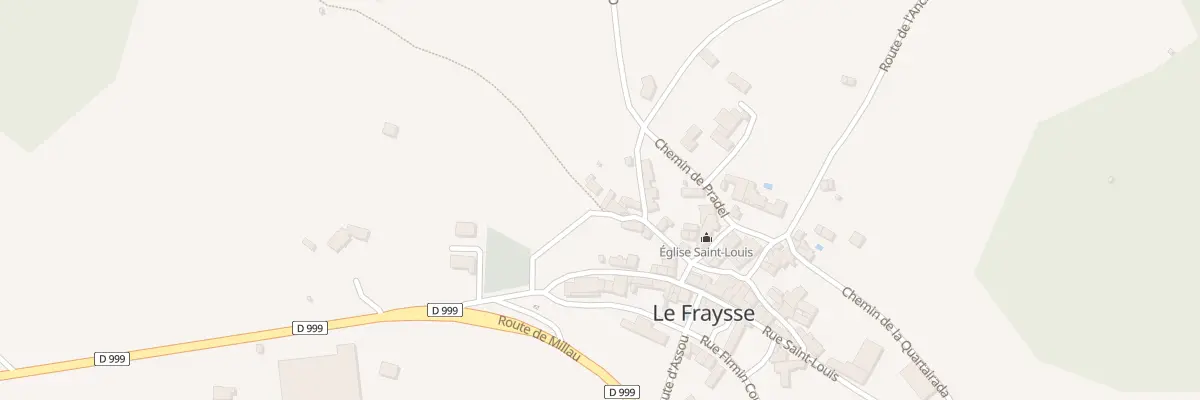 Plan du 86 Rue du Fons del Lòc au Fraysse