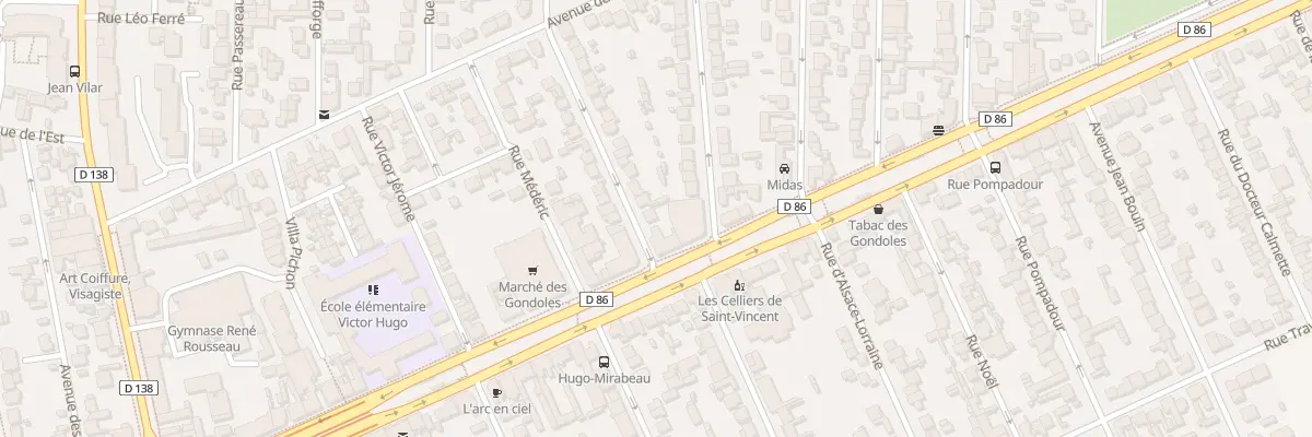 Plan du 4 Rue Bernard Palissy à Choisy-le-Roi