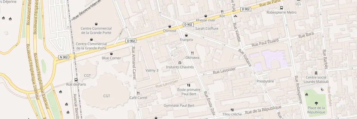 Plan du 5 Rue Richard Lenoir à Montreuil