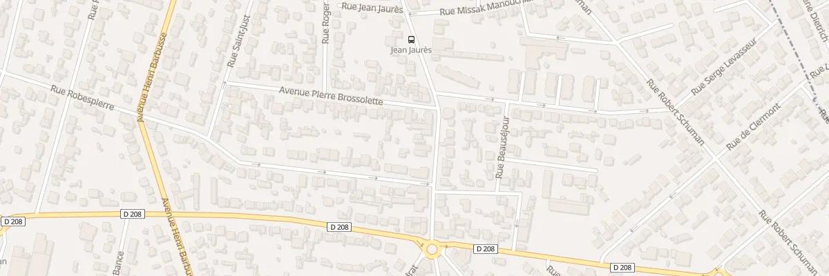 Plan du 148 Rue Jean Jaurès à Arnouville