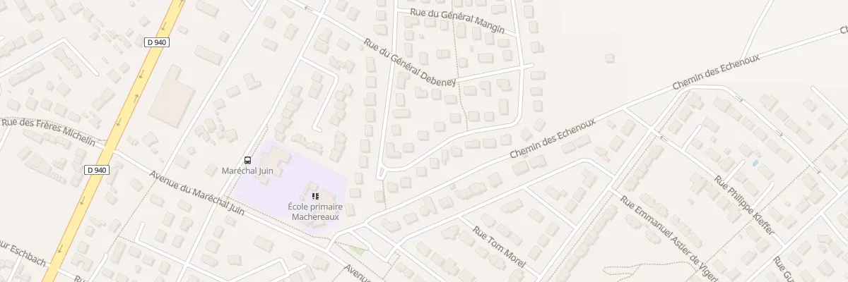 Plan du 13 Rue du Gen Gouraud à Bourges