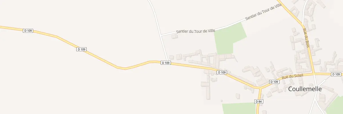Plan du 24 Rue du Soleil à Coullemelle