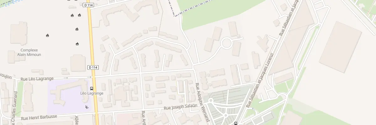Plan du 54 Rue Pablo Picasso à Dugny