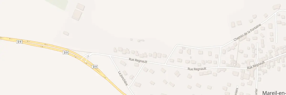 Plan du 62 Rue Regnault à Mareil-en-France