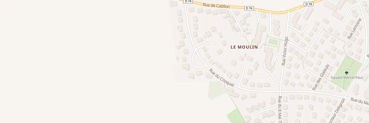 Plan du 17 Rue du Crinquet à Saint-Just-en-Chaussée
