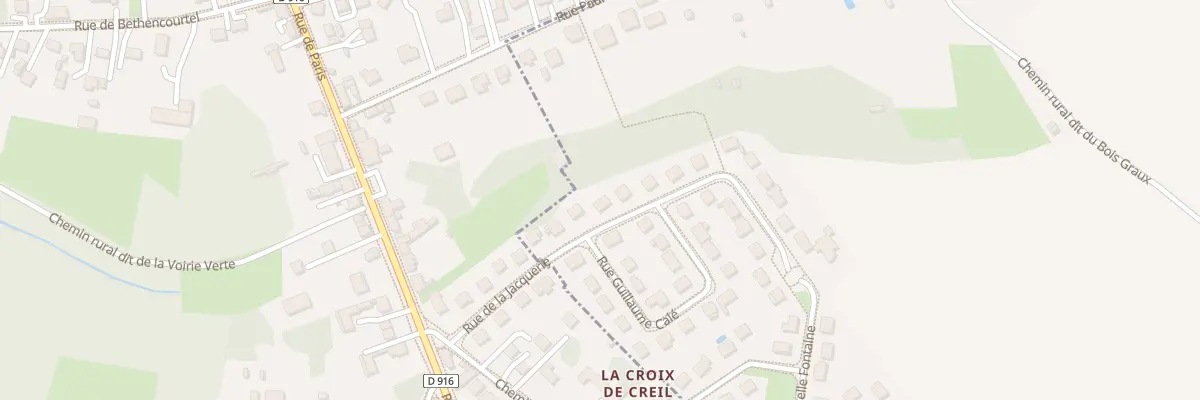 Plan du 163 Rue de la Jacquerie à Breuil-le-Vert