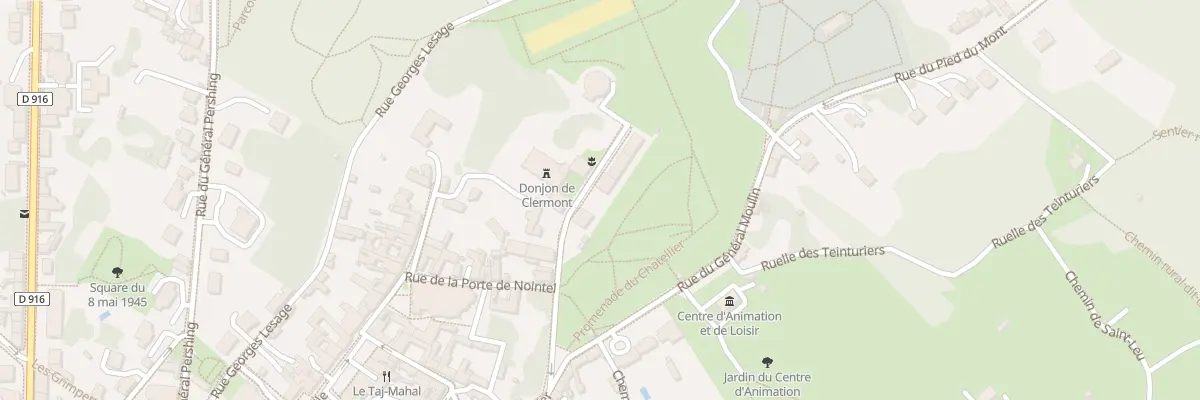 Plan du 4 Rue du Donjon à Clermont