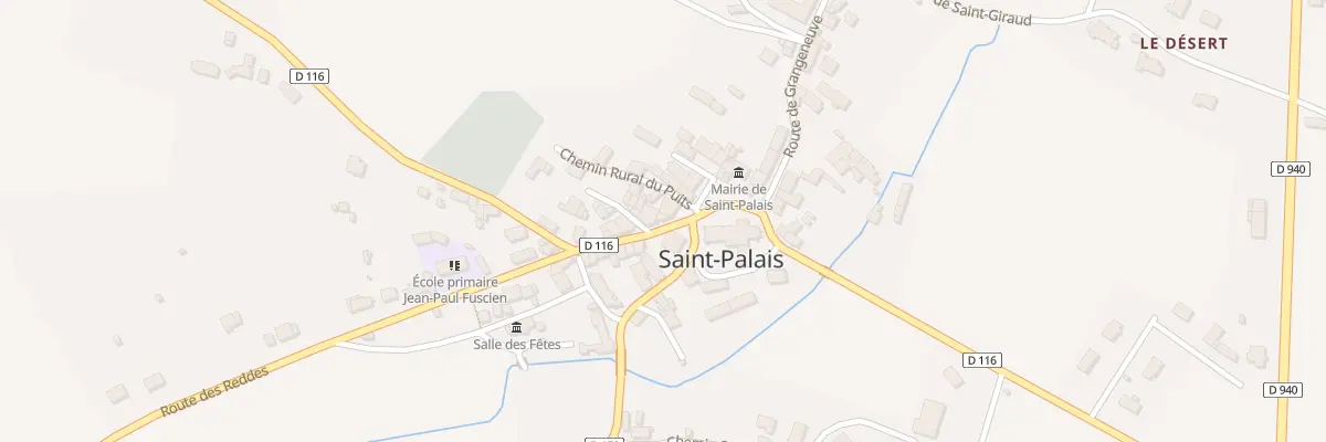 Plan du 2 Rue du Commerce à Saint-Palais
