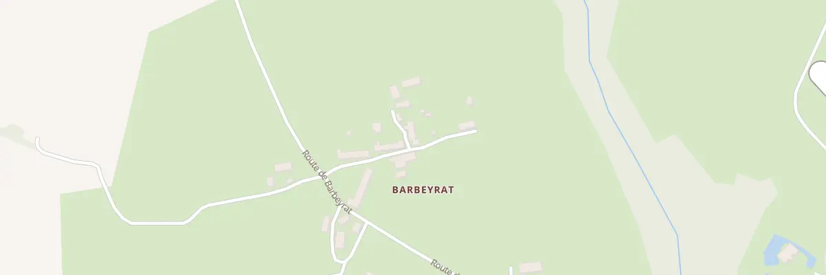 Plan du 10 Barbeyrat à Chambon-sur-Voueize
