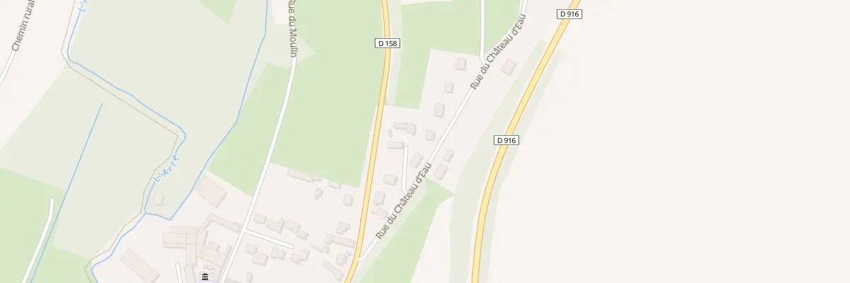 Plan du 7 Rue du Chateau d’Eau à Airion