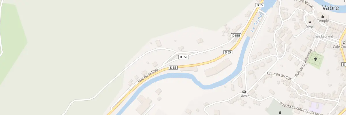 Plan du 4 Rue de La Borde à Vabre