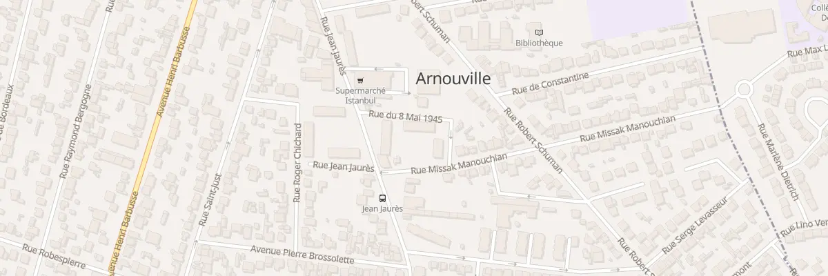 Plan du 115 Rue Jean Jaurès à Arnouville