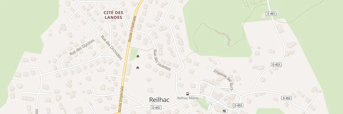 Plan du 3 Rue du Bois de Violettes à Reilhac
