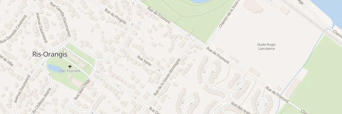 Plan du 12 Rue de la Haute Montagne à Ris-Orangis